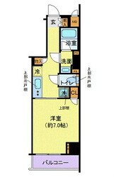 ディアレイシャス港区海岸の物件間取画像